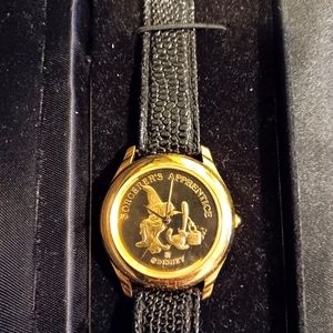 Disney Fantasia 50th anniversary 22 CT gold watch